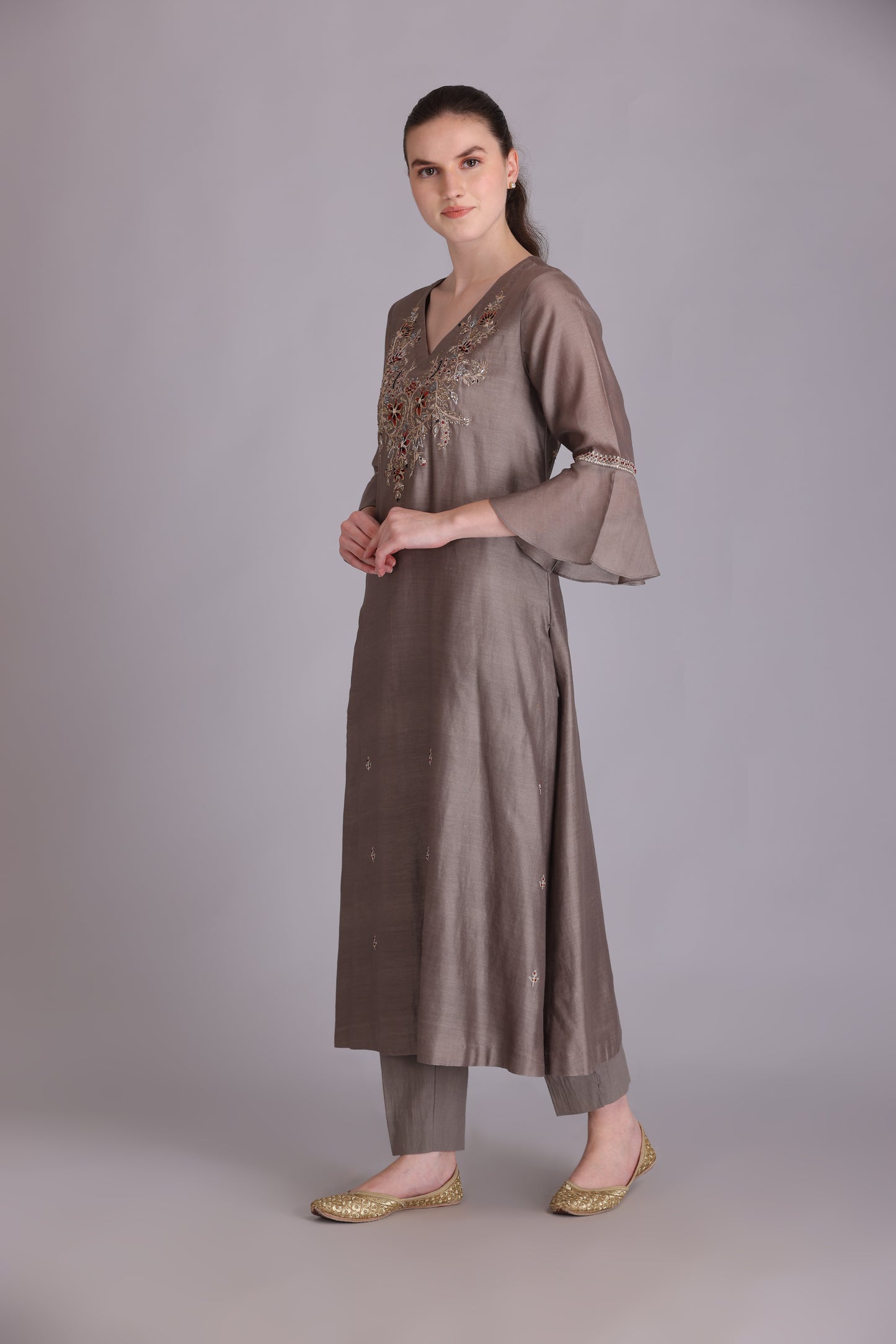 M6-03B TOOSH EMBROIDERED KURTA SET