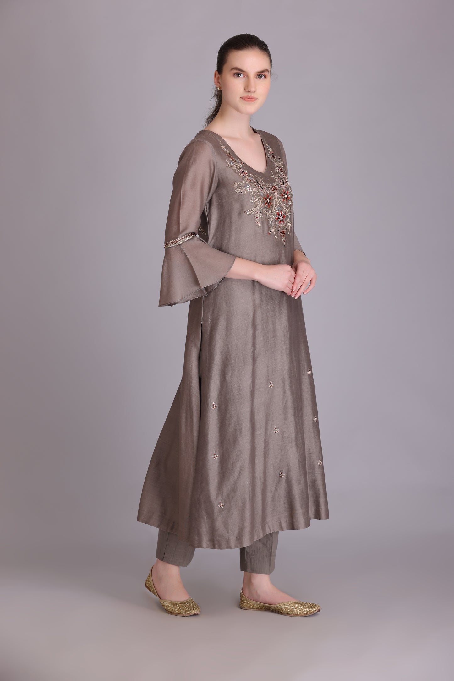 M6-03B TOOSH EMBROIDERED KURTA SET