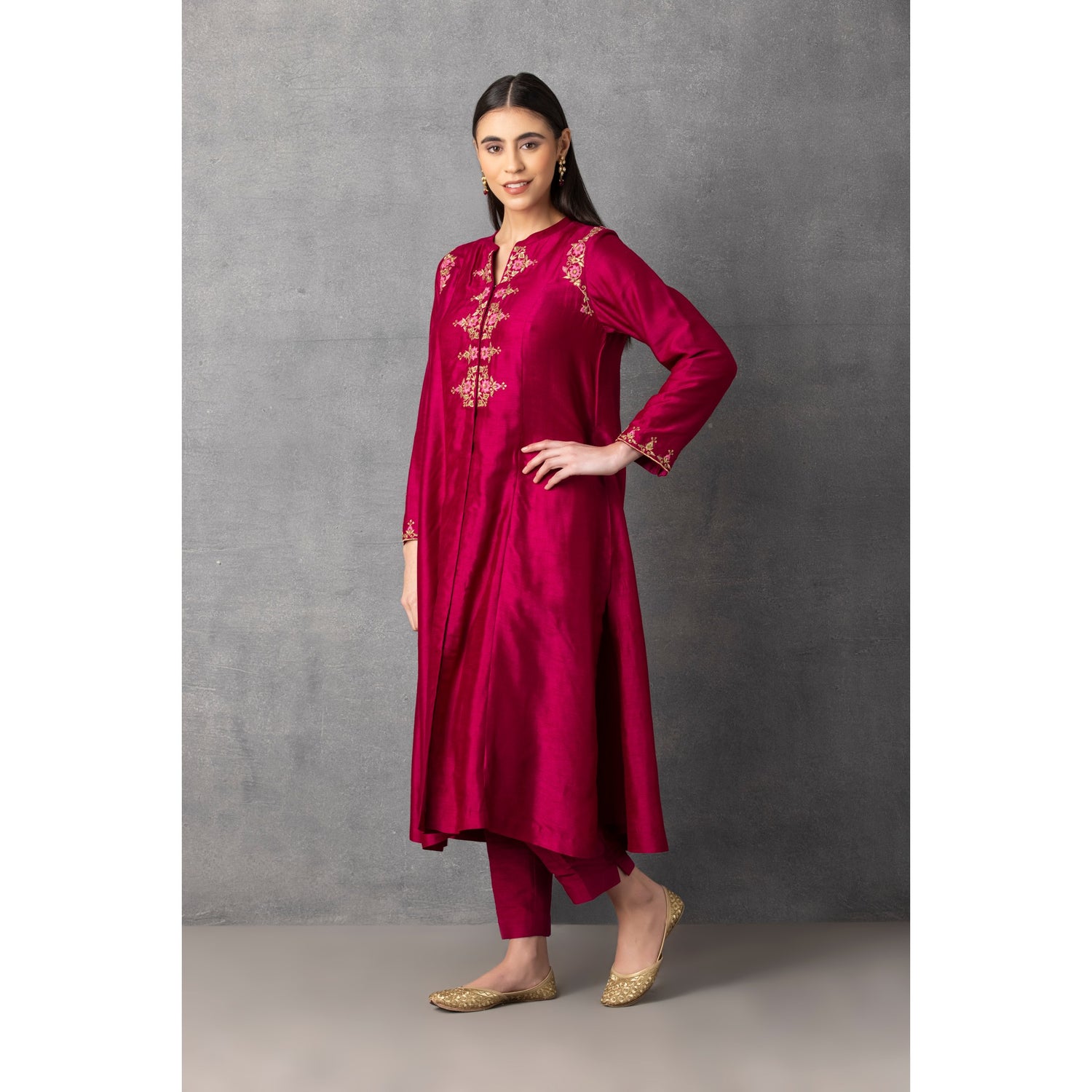 M3-03C FALSA EMBROIDERED KURTA SET