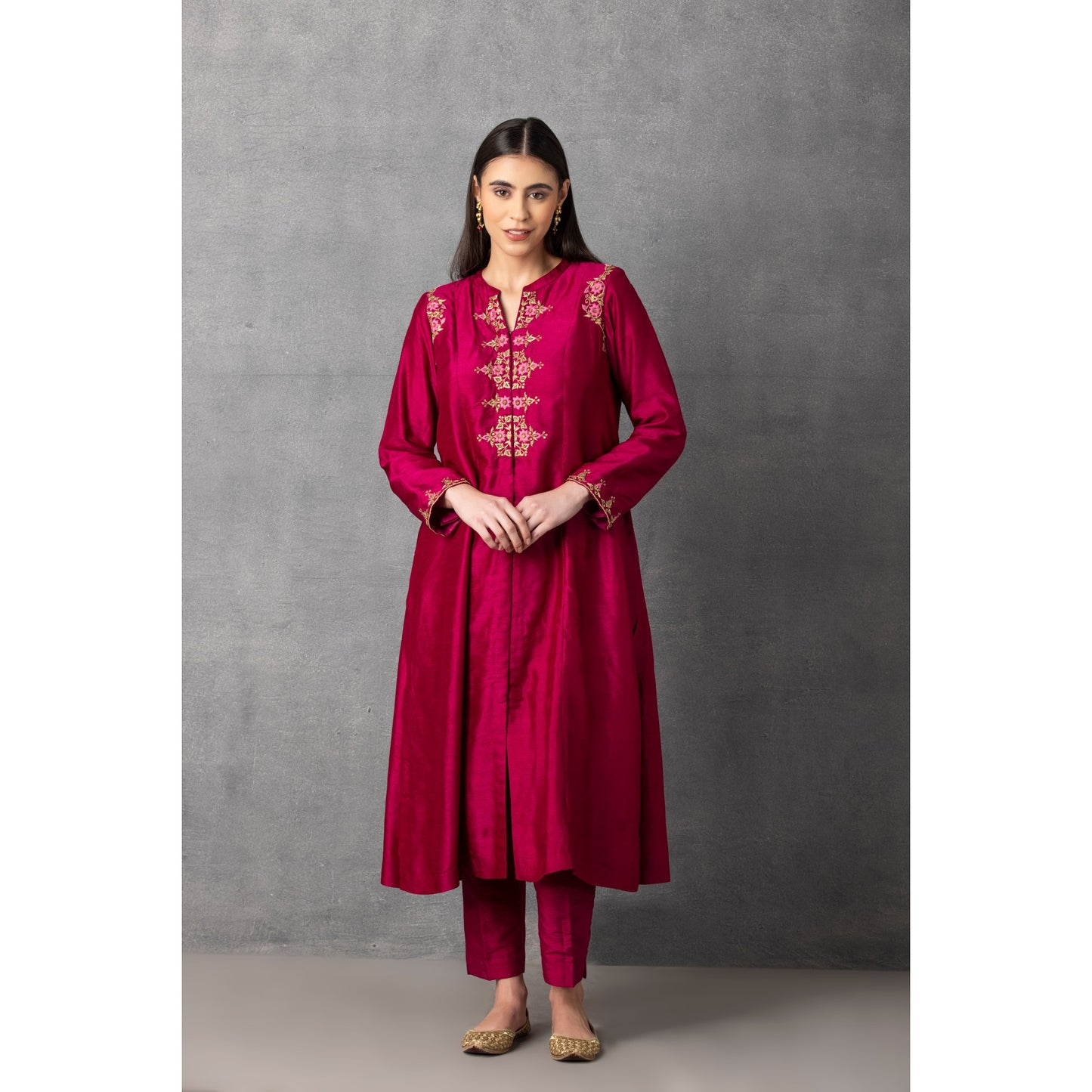 M3-03C FALSA EMBROIDERED KURTA SET