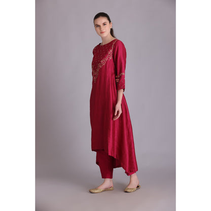 M3-04 FALSA ZARDOZI EMBROIDERED KURTA SET