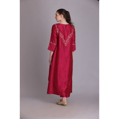 M3-04 FALSA ZARDOZI EMBROIDERED KURTA SET